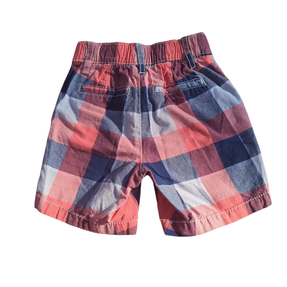 Old Navy Baby Plaid Shorts Size 18-24 Months.
